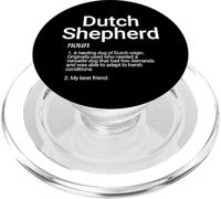 Dutch Shepherd Dog Breed Definition Cute Dutch Shepherd Dogs PopSockets PopGrip para MagSafe