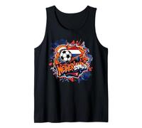 Dutch Urban Streetwear Y2K Art Bandera Nacional Países Bajos Camiseta sin Mangas