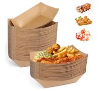 DUTIFUL 125 cuencos para patatas fritas, cuencos para salchichas de curry, cuencos desmontables, cuencos para patatas fritas, macarons, salchichas de curry, ensaladas