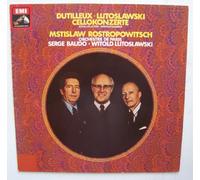 Dutilleux "Tout un monde lointain" - Lutoslawski "Concerto pour violoncelle" / LP 33T 12" (1975)