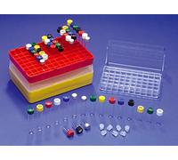 dutscher 042696 Tubo (sin caja) 1 ml ámbar con verde Septo Cap (Pack de 1000)