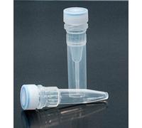 DUTSCHER 390640 learLine - Microtubos estériles de 1,5 ml con tapón de rosca estándar, graduado, con zona de marcación, parte inferior cónica falsa, sin junta tórica
