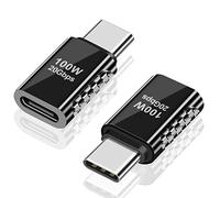 Duttek Adaptador USB C de 20 Gbps, adaptador de extensión USB C macho a hembra, adaptador extensor USB C compatible con carga PD de 100 W y transferencia de datos para MacBook Pro, laptop y