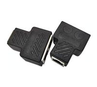 Duttek Conector R45 Hembra, Ethernet Splitter, RJ45 1 Hembra a 2 Hembra Adaptador para Ethernet Cat5 Cat6 Cat7 LAN Extensor de Cable Ethernet Surf en línea al Mismo Tiempo (1 par)