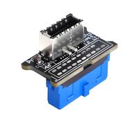 Duttek Convertidor USB 3.0 a tipo E de 90 grados, adaptador de placa base USB C de 90 grados hembra a ángulo recto, 5 Gbps, no se fija ningún puerto tipo E en la placa base antigua, Plug & Play