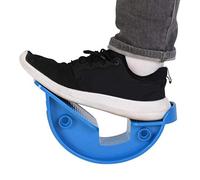 DUTTY Estirador de pie de balancín de tobillo para tendinitis de Aquiles, estiramiento muscular, estirador de pies, yoga, fitness, deporte, pedal de masaje (Blue)