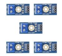 DUTTY Módulo de detección de tensión arduino 5pcs sensor de tensión DC 0 a 25v