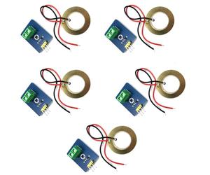 DUTTY Módulo de sensor de vibración piezo cerámico analógico para kit de bricolaje Arduino, sensor piezoeléctrico de salida de señal analógica 5pcs