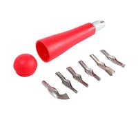 Duty Professional - Juego de herramientas de grabado en madera con múltiples tamaños para artistas e impresores, tallados detallados, ergonómicos, de linóleo