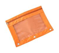 Dutys Three Rings B5 Organizadores de Archivos PVC Transparente con Bordes Oxford Protecciones Impermeables para Documentos Cuadernos Organizadores de Archivos de Oficina Impermeables