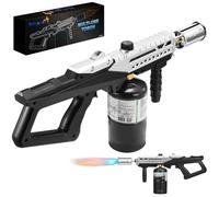 Dutywand Pistola de antorcha de propano - Cabezal de antorcha de cocina máx. 800.000 BTU - Antorcha culinaria Sous Vide - Lanzallamas ajustable para barbacoa, fogata, parrilla de madera de carbón