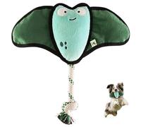 Duuclume Juguetes chirriantes para perros con cuerda de tracción, juguete interactivo de peluche con papel arrugado para masticadores agresivos para perros medianos y grandes
