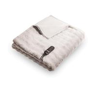 Duux Yentl Bubble - Manta térmica eléctrica - 200x200 cm - Extra suave - 9 modos de calor y temporizador - Lavable - Protección contra sobrecalentamiento. nergética - Gris