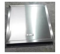 Duvarlar ve Tavanlar İçin Uygun sıhhi tesisat, ka Puerta de acceso cuadrada de acero inoxidable for cableado de fontanería, tamaños múltiples de cocina al aire libre(200x150mm)