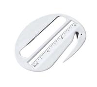 Duvcoywae Abrecartas,Cortador de Envolturas de Cartas Portátil | Cortador De Correo Con Lupa Y Escala | para Hogar Viaje Aire Libre Negocio Trabajo Estudio Escuela