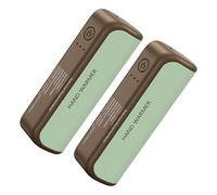 Duvcoywae Calentadores De Manos con Calor - Ajustable 3 Modos Almohadilla Térmica | 1 Par De Calentadores De Manos para Camping,para Camping Clima Frío Deportes Viaje Aire Libre Senderismo Trabajo