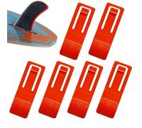 Duvcoywae Clip de Aleta para Tabla de Surf,6 Pines de Sujeción para Tabla de Surf | Piezas Sustituciones Resistentes Multiusos Tablas Paddle para Usuarios