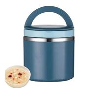 Duvcoywae Frasco De Comida Para Alimentos Calientes - 630 ml Acero Inoxidable Contenedor De Sopa | Tarro Hermético Para Los Alimentos Para Los Adultos - Para Uso En Escuela, Oficina, Camping, Picnic,