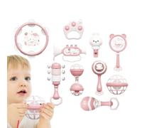 Duvcoywae Instrumentos Musicales para Niños,Juguete de Percusión para Primeros Aprendizajes - Juguetes Musicales de Desarrollo Portátil para Niños +18 Meses