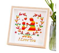 Duvcoywae Manualidades Para Día De La Madre - Divertida Artesanía Infantil Para El Día De La Madre,Decoración Hecha A Mano Interactiva Para Madres Niñas Familia Aula Fiesta