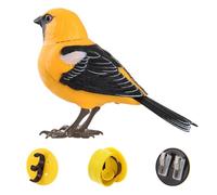 Duvcoywae Pájaros Artificiales Que Cantan con Movimiento, Pájaros Interactivos para Niños, De Simulación De Pájaro A Pilas, Decorativo De Pájaro Eléctrico con Chirrido, Adornos para Árboles De Jardín