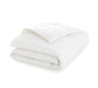 DUVEDECOR - Edredón Nórdico 260 x 220 cm, 90% Plumón y Pluma de Pato, Color Blanco, Higiénico y Confortable, Tejido de Algodón, Hipoalergénico, Fácil de Limpiar, Fabricado en España
