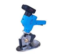 DUVER Sierra Cortar Tela KM-100 con 2 Baterías, Corte Máximo 30mm, Hoja 100mm