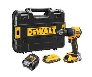 DUVER Taladro Percutor Xr 2X18V Li-On 5Ah Dcd799P2T-Qw Sin Escobillas