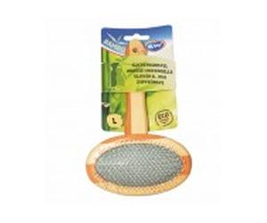 Duvo bamboo carda perro metálica grande 20x12 cm