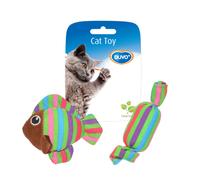 DUVO JUGUETE GATO PEZ Y CARAMELO 8,5 x 8 x 2,8 CM