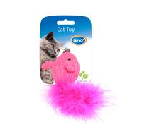 DUVO JUGUETE GATO RATON CON LANA 10 x 6 x 4 CM