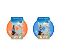DUVO JUGUETE PERRO TPR FRISBEE CON LUZ 20 CM