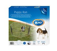 DUVO PARQUE METALICO PERROS 8 PANELES 60 x 60