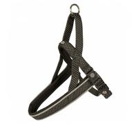 Duvo Plus Arnés Explor East para perros - Color: Negro | Mediciones: 65-80 cm/25 mm