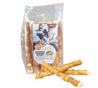 Duvo Plus Carne! Palitos de pollo y cuero - Tamaño: L | Cantidad: 1 kg