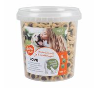 Duvo Plus Chews Love Snacks para perros - Cantidad: 500 g