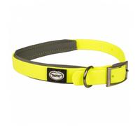 Duvo Plus Collar de PVC para perro EXPLOR SOUTH - Color del Producto: Amarillo neón | Mediciones: 30-45 cm/15 mm