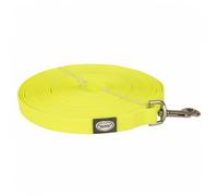 Duvo Plus Correa de entrenamiento lisa Explor South para perro - Color: Amarillo | Mediciones: 15 m/20 mm