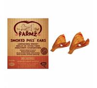Duvo Plus Farmz Orejas de cerdo ahumadas para perro - Cantidad: 25 unidades