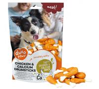 ¡Duvo Plus Meat! Patitas de pollo y calcio para perros - Cantidad: 180 g