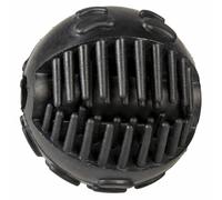 Duvo Plus Pelota de goma para perro - Cara feliz - Color: Negro