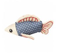 Duvo Plus Tiburón azul de tela para gatos