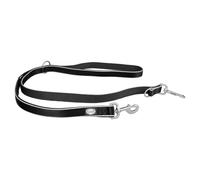 Duvo+ West Duo Correa 200cm Nylon Negro Para Perros, Impermeable Y Estable