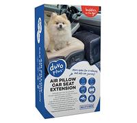 duvoplus, Cojín de Aire de extensión Asiento de Coche 40x27x50cm Negro, para el Descanso Cama/Cesta/Sofá/Tipi, Negro, Perro