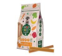 Duvoplus Garden Bites Senior - Palitos frutales suaves medianos, paquete de 14