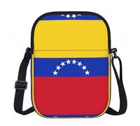 DUWAA Bolso bandolera Oxford con estampado de bandera de Venezuela, resistente al agua, ajustable, para mujer, viajes, uso diario