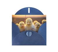 DUWAA Business A Brood of Chickens7 - Tarjetas de felicitación impresas para clientes y clientes, empleados adultos, saludos festivos, 4 x 6 pulgadas