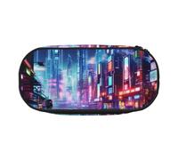 DUWAA hacker era print - Estuche de papelería funcional portátil, estuche ligero para lápices