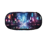 DUWAA hacker era print - Estuche de papelería funcional portátil, estuche ligero para lápices