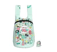 DUWAA I Love The 90s Ilustración de los 90 plegables bolsas de hombro de senderismo mochila de viaje ligera mochila de 10 kg para mujeres y hombres